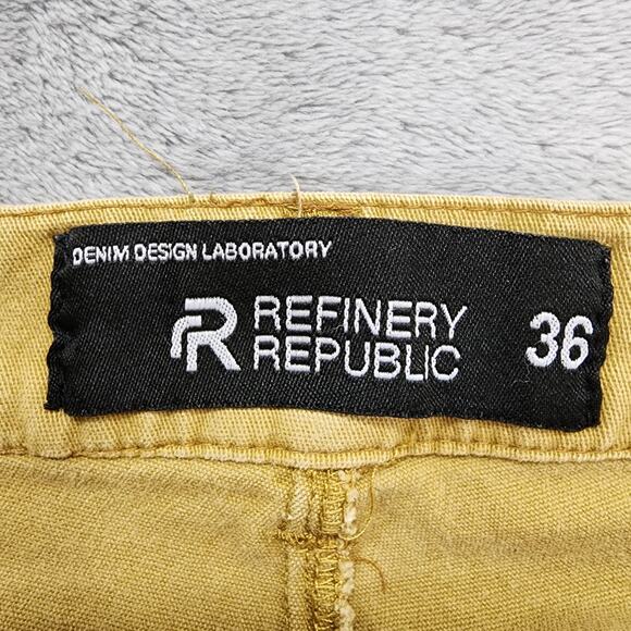 Refinery Republic Shorts Mens 36 Tan Cargo Utility Outdoors Summer Casual Work - Picture 3 of 10